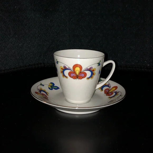 Farmers Rose Porsgrund Set
